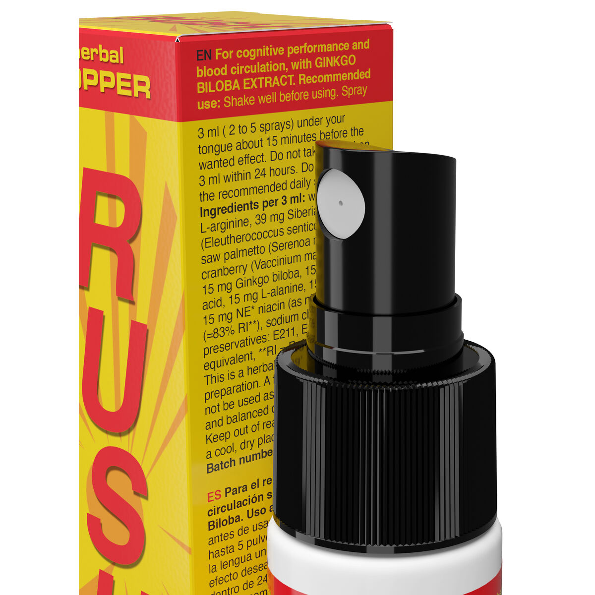 Rush Popper med urter Cobeco Rush Herbal 15 ml